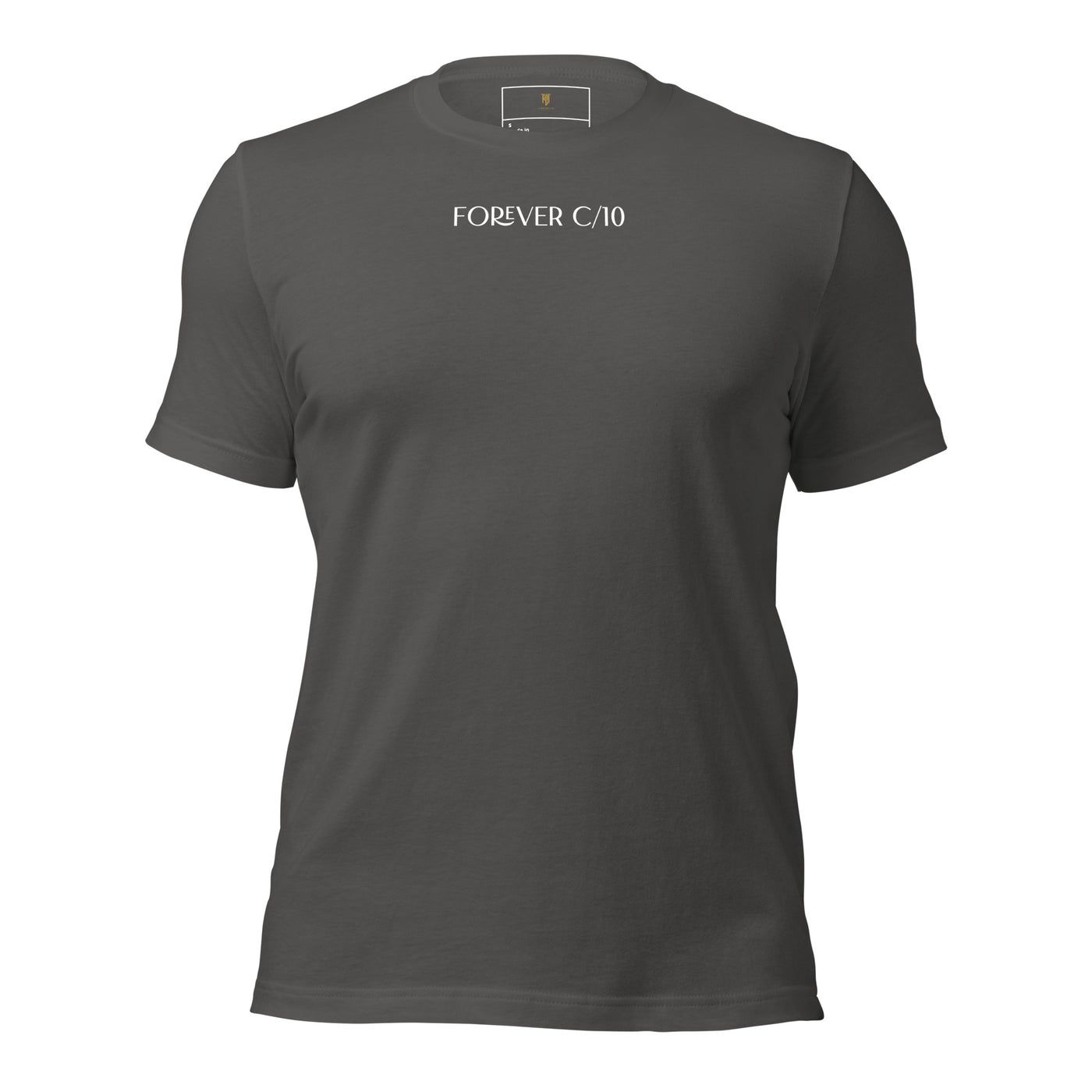 The Gen 2 Forever  Two-Toned Unisex T-shirt (Back Print); Quality Gender Neutral Apparel, Trendsetting Unisex T-Shirts, Urban Unisex Tees, Classic All-Inclusive T-Shirt