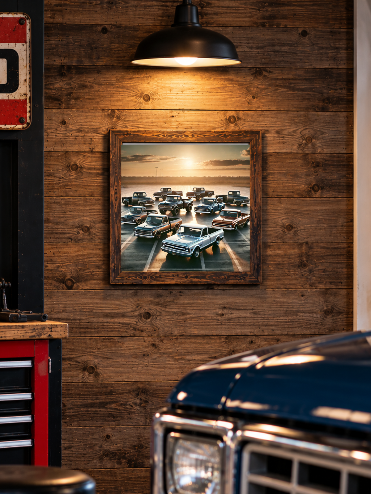 Forever C10 Exclusive Garage Print Poster
