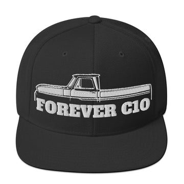 Half Forever Gen 1 Snapback Hat; Embroidered Hat, Snapback Style, Wool Hat