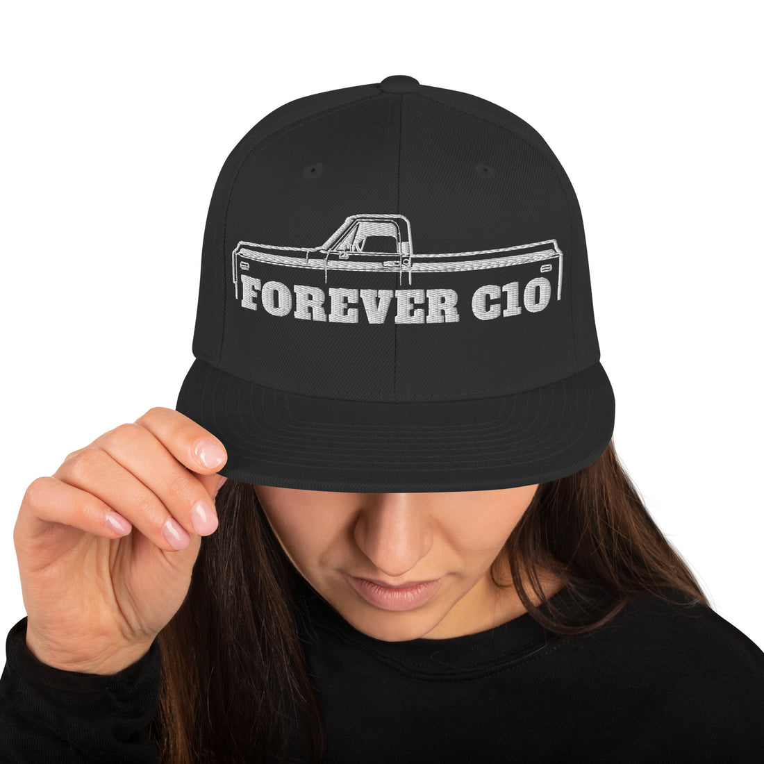 Half Forever Gen 2 Snapback Hat; Wool Cap, Embroidered Cap, Snapback Style