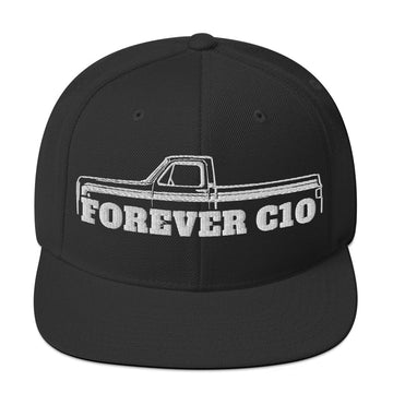 Half Forever Gen 3 Snapback Hat; Embroidered Cap, Wool Cap, Snapback Style Cap