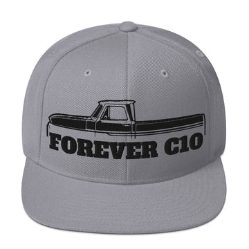 Half Forever Gen 1 Snapback Hat; Wool Hat, Embroidered Hat