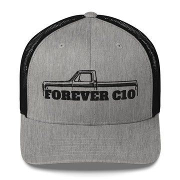 Half Forever Gen 3 Trucker Cap; Everyday Wear Cap, Universal Fit Hat, Embroidered Cap