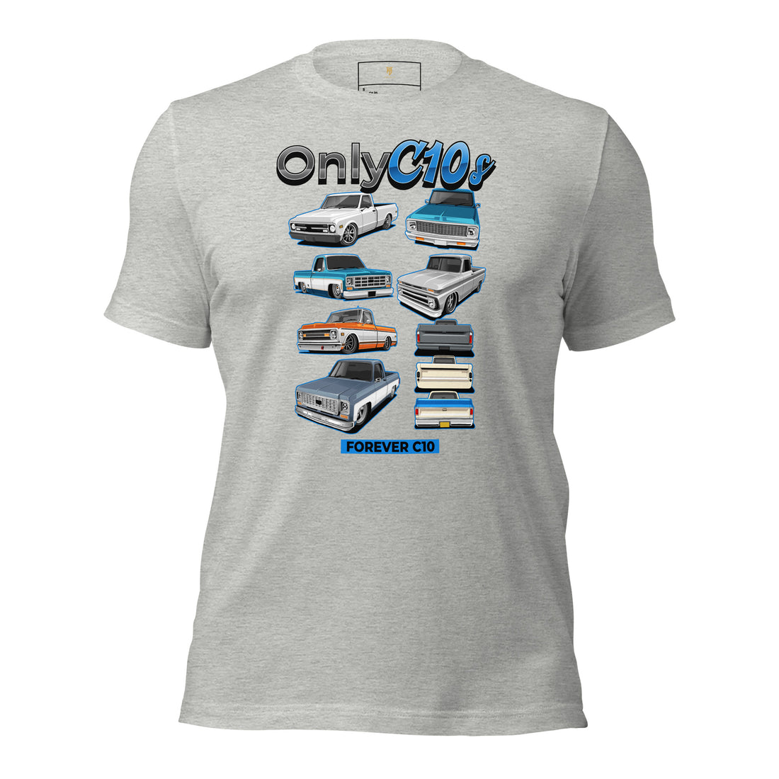 Only C10s Unisex T-shirt; Gender Neutral T-shirts, Best C10 T-shirts, Men Graphic C10 T-shirts, Women C10 Graphic T-shirts