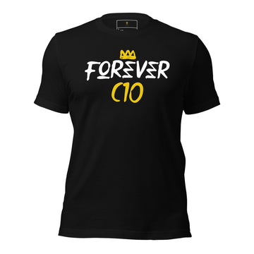 FOREVER KING UNISEX T-SHIRT; PLEASE NOTE: T-SHIRTS ARE UNISEX-FITTING SHIRTS. SLIGHTLY FITTED BUT NOT TOO SNUG. FOR A LOOSER FIT, FOR MEN , SIZE UP ONE. FOR WOMEN SIZE DOWN ONE.