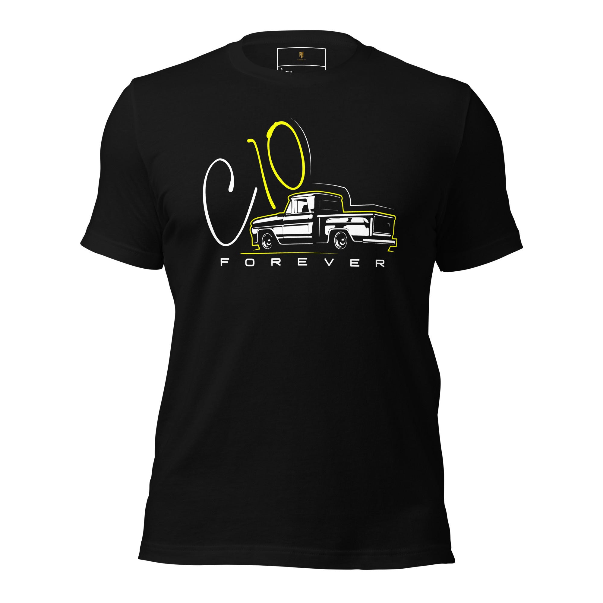 Gen 1 Step side Unisex T-shirt; Unisex C10 Graphic Tees, Contemporary C10 T-shirts, Modern C10 Tops