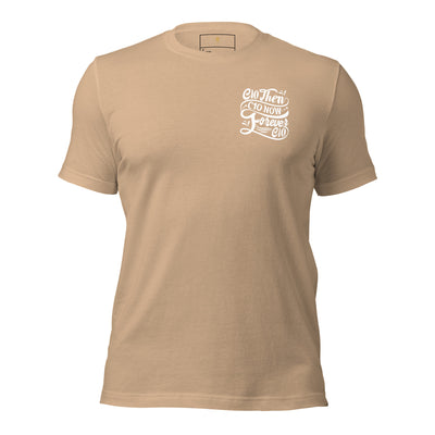 C10 Then-Now... 2 Unisex T-shirt (Back Print); Gender Neutral C10 T-shirt, Classic C10 Designs, Versatile C10 Tops, Unisex C10 T-shirt, Women C10 Tops, Men C10 T-shirt,  Gender Neutral C10 T-shirt